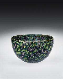 Danish Unknown Goldsmith - Mosaic Glass Bowl