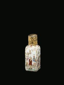 Danish Unknown Goldsmith - Scent Bottle with Stopper and Cap