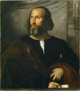 Titian Ramsey Peale Ii - Portrait of a Bearded Man