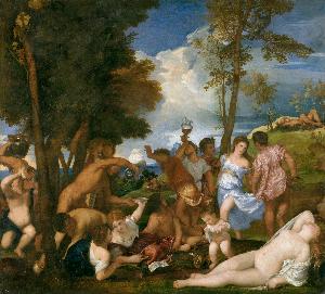 Titian Ramsey Peale Ii - The Bacchanal of the Andrians