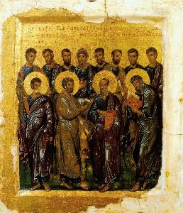Orthodox Icons - Synaxis of the Twelve Apostles