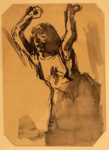 Wikioo.org - The Encyclopedia of Fine Arts - Artist, Painter  Josef Herman Obe Ra