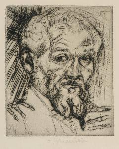 Wikioo.org - The Encyclopedia of Fine Arts - Artist, Painter  Enrico Glicenstein, Henoch Glicenstein