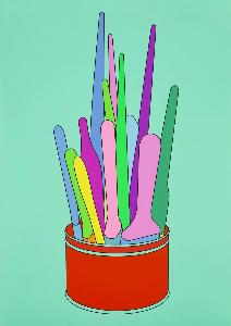 Wikioo.org - The Encyclopedia of Fine Arts - Artist, Painter  Michael Craig Martin