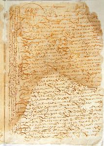 Luis De Porras, Public Notary In Seville.
