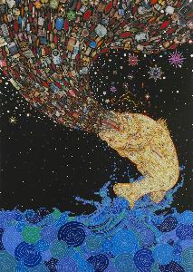 WikiOO.org - Encyclopedia of Fine Arts - Umělec, malíř Fred Tomaselli