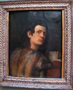 Giorgione (Giorgio Barbarelli Da Castelfranco) - Portrait of young man