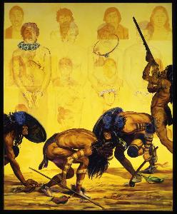 Wikioo.org - The Encyclopedia of Fine Arts - Artist, Painter  John Manuel Valadez