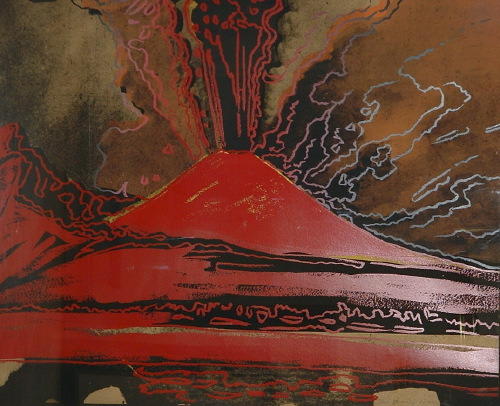 Wikioo.org - The Encyclopedia of Fine Arts - Painting, Artwork by Andy Warhol - Vesuvius