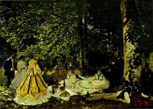 Claude Monet - The Picnic (Le dejeuner sur lÆherbe)