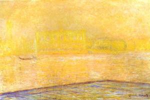Claude Monet - View of the Doge Palace from San Giorgio