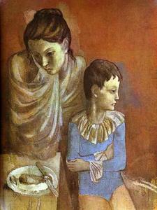 Pablo Picasso - Tumblers (Mother and Son)