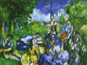 Paul Cezanne - A Lunch on Grass