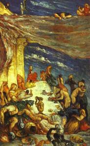 Paul Cezanne - The Banquet