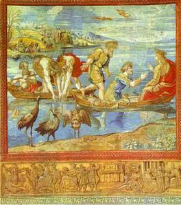 Raphael (Raffaello Sanzio Da Urbino) - The Miraculous Draught of Fishes