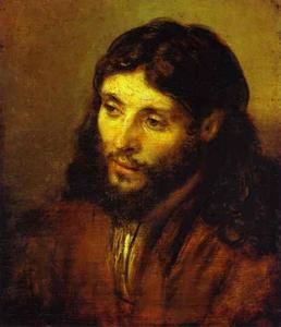 Rembrandt Van Rijn - The Head of Christ