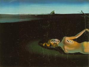 Salvador Dali - Woman Sleeping in a Landscape, 1931