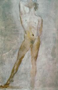 Salvador Dali - Study of a Male Nude - Saint Sebastian, 1969