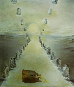 Salvador Dali - The Path of Enigmas (first version), 1981