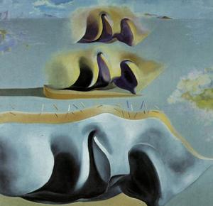 Salvador Dali - The Three Glorious Enigmas of Gala, 1982