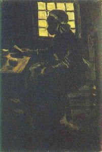Vincent Van Gogh - Peasant Woman Taking her Meal