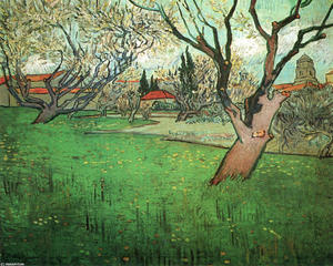 Vincent Van Gogh - View of Arles with Trees in Blossom