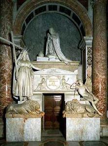 Monumento funerario a Clemente XIII 1783-1792
