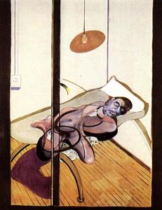 Francis Bacon - sleeping figure, 1974