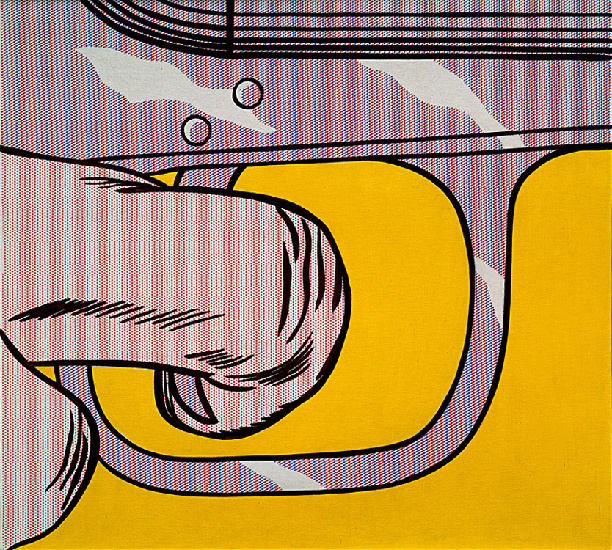 Wikioo.org - The Encyclopedia of Fine Arts - Painting, Artwork by Roy Lichtenstein - Trigger Finger