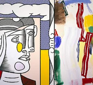 Roy Lichtenstein - Picasso head