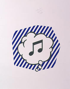 Roy Lichtenstein - Design for Dreamworks logo
