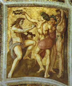 Raphael (Raffaello Sanzio Da Urbino) - Apollo and Marsyas