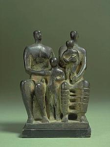 Family Group, Maquette No. 4