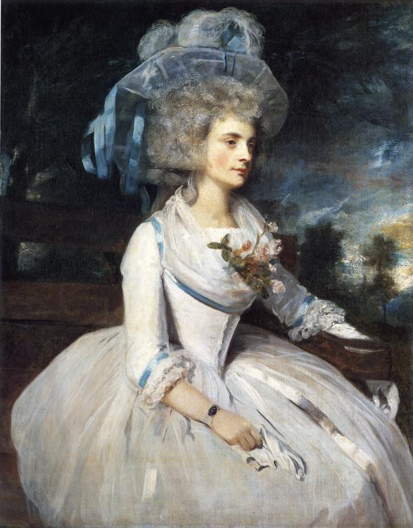 Wikioo.org - The Encyclopedia of Fine Arts - Painting, Artwork by Joshua Reynolds - Lady Skipwith
