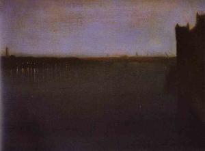 James Abbott Mcneill Whistler - Nocturne, Grey and Gold - Westminster Bridge