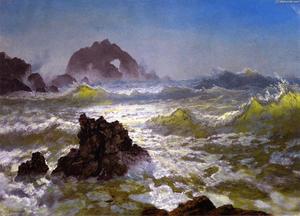 Albert Bierstadt - Seal Rock, California
