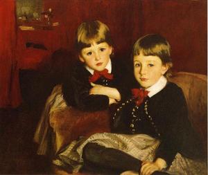 John Singer Sargent - Portrait of Two Children