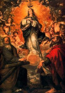 La Inmaculada Concepción con San Felipe y Santiago el Menor