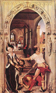 St John the Baptist altarpiece - right panel