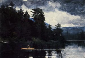 Winslow Homer - Adirondack Lake