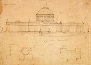 Elevation of State House