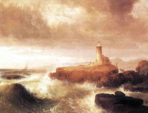Thomas Doughty - Desert Rock Lighthouse