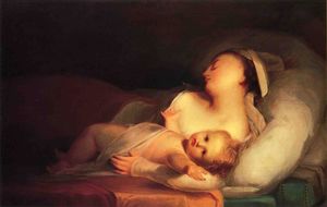 Thomas Sully - Mother and Child