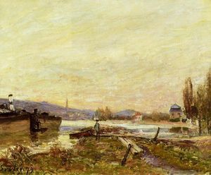 Alfred Sisley - Saint Cloud, Banks of the Seine