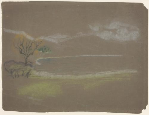  Artwork Replica The Lake by Arthur Bowen Davies (1863-1928, United States) | ArtsDot.com