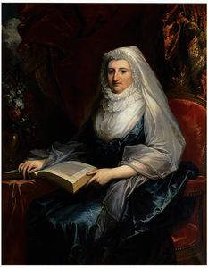 Benjamin West - Portrait Of Mrs. Beckford