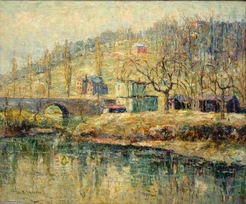 Wikioo.org - The Encyclopedia of Fine Arts - Painting, Artwork by Ernest Lawson - April