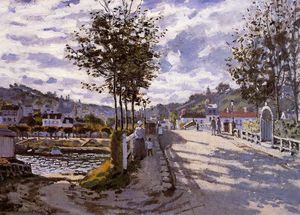 Claude Monet - The Bridge at Bougival
