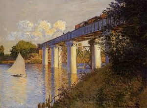 Claude Monet - The Railway Bridge at Argenteuil 1