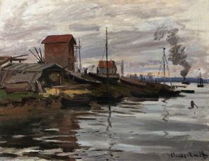 Claude Monet - The Seine at Petit-Gennevilliers